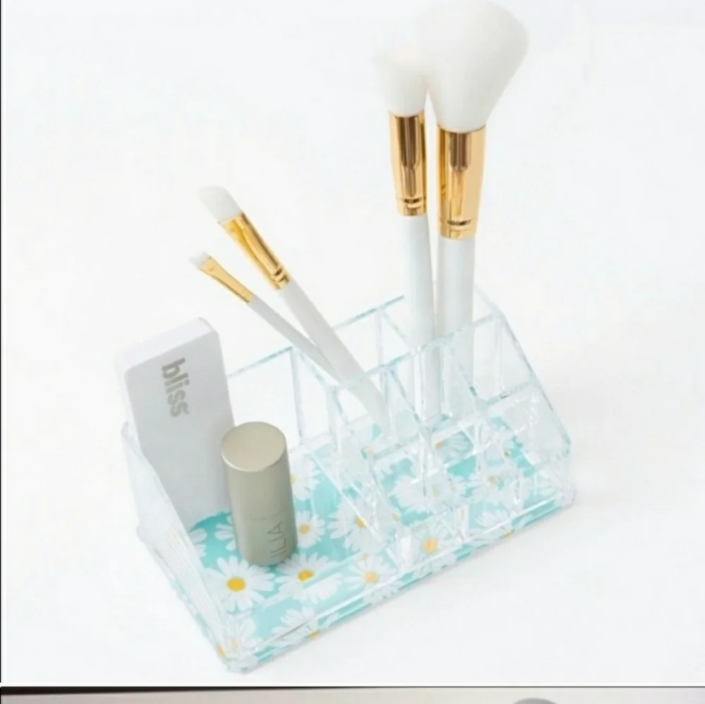 Sorbus Mini Organizer With 9 Slots- Daisy Print